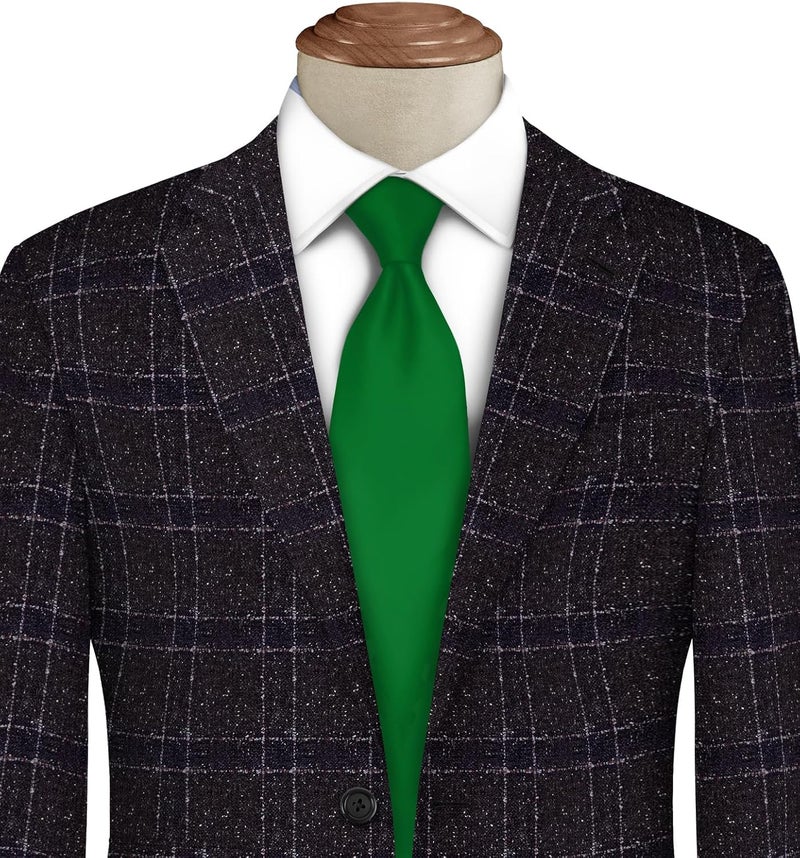 SEVENHEAD Store Solid Color Ties 3.15 Inch (8CM) for Men Pure Color Satin Neckties Formal Mens Ties Wedding Businesss - Image 5